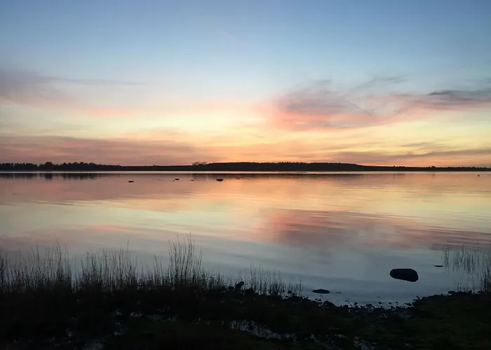 Sunset Over Water, 50 Mins From Copenhagen Semesterbostad Skibby