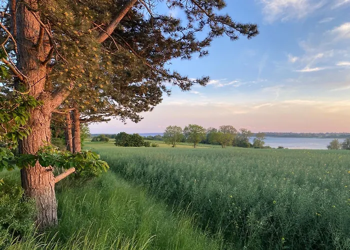 Sunset Over Water, 50 Mins From Copenhagen