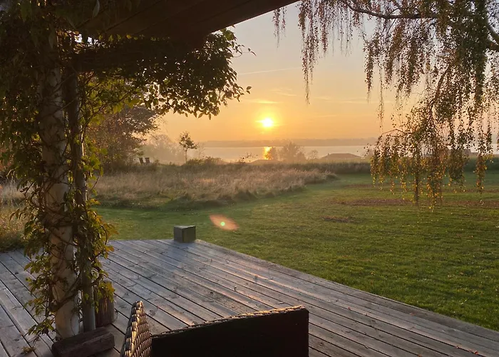 Sunset Over Water, 50 Mins From Copenhagen